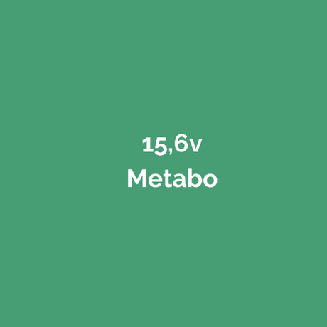 15,6v Metabo