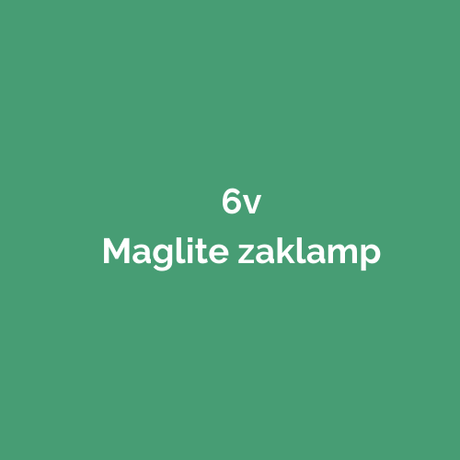 6v Maglite zaklamp