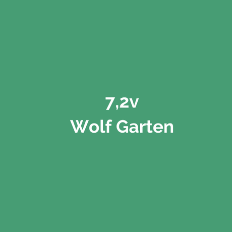 7,2v Wolf Garten