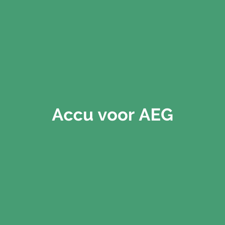 Accu voor AEG