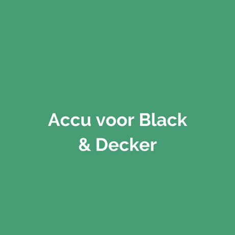 Accu voor Black & Decker