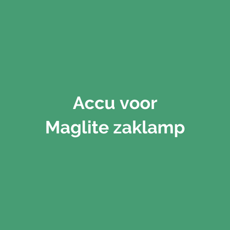 Accu voor Maglite zaklamp