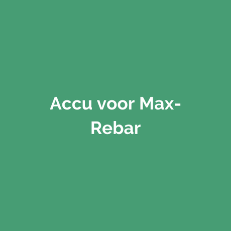 Accu voor Max-Rebar