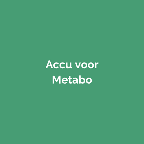 Accu voor Metabo