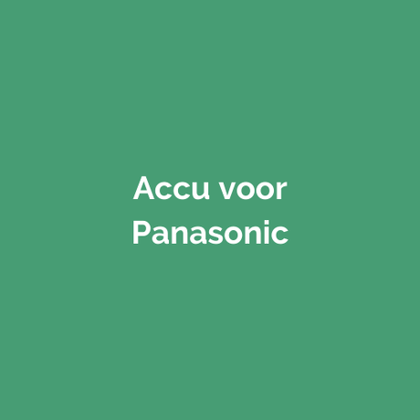 Accu voor Panasonic