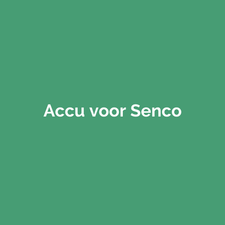 Accu voor Senco