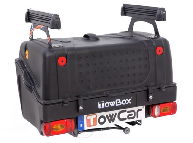 Te huur: Towbox V1 met Skidragers - Ook ideaal voor Wintersport