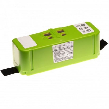 Stofzuigeraccu voor iRobot 14.4V 4000mAh 4,0Ah Li-Ion Replacement  614 Roomba 615 Roomba 640