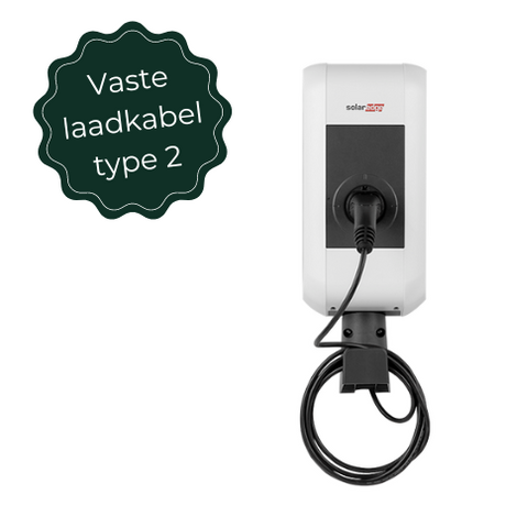 Laadstation SolarEdge Home EV 22kW Type 2 met 6 meter kabel